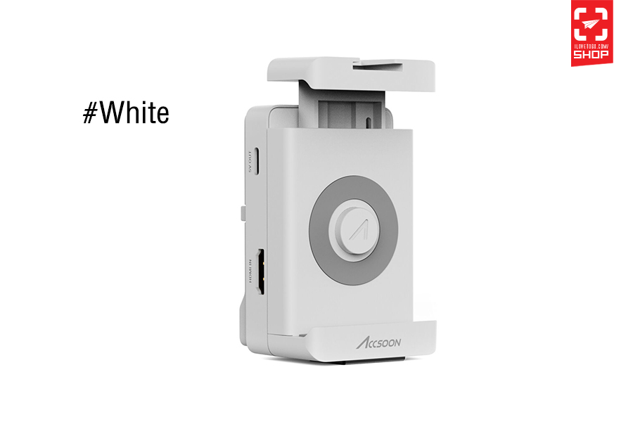 Accsoon SeeMo 4K Adattatore Video HDMI Per IPhone/iPad - Monitoraggio E Live Streaming UHD 30fps Con Lettore SD